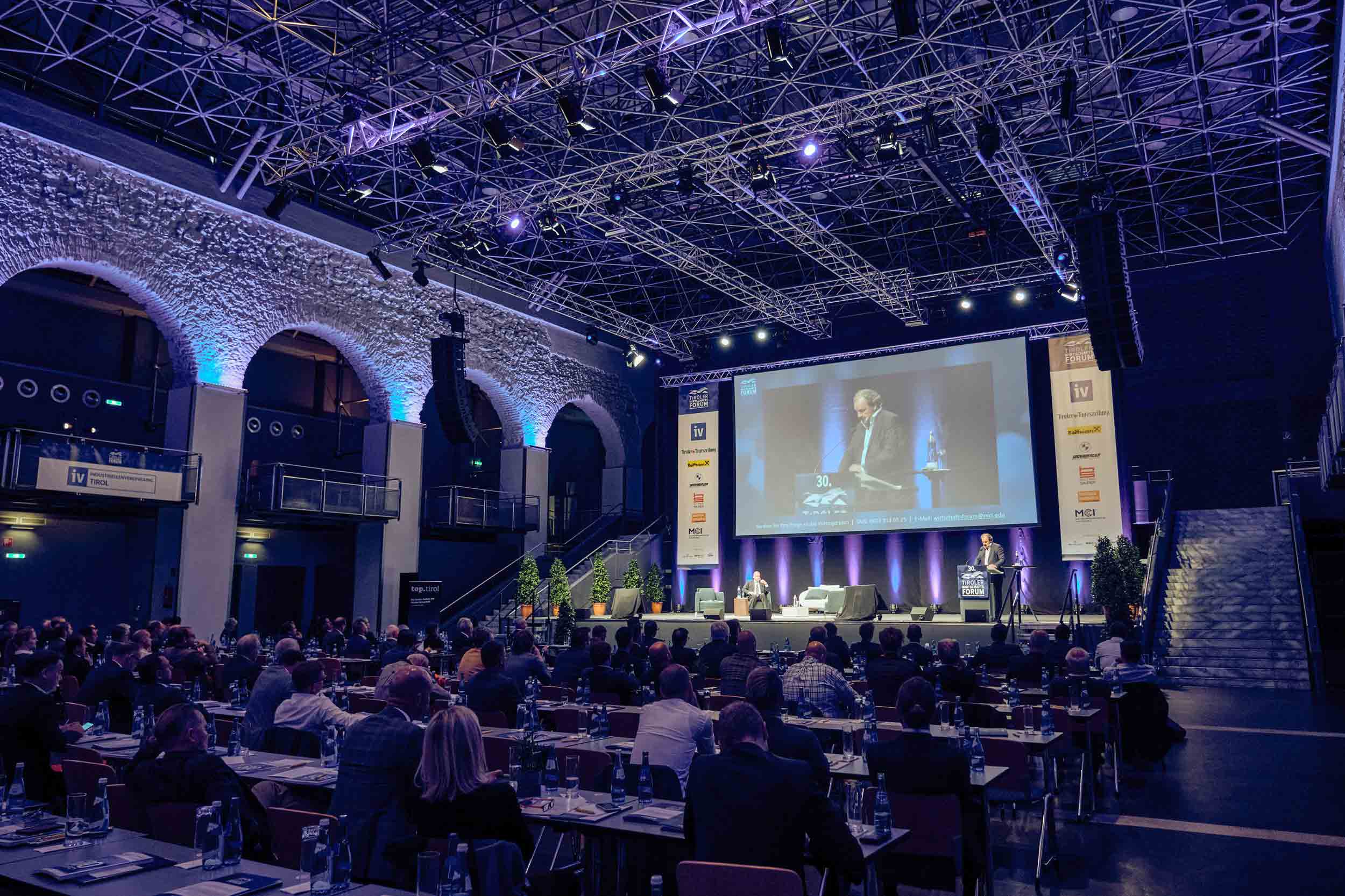 Saal Innsbruck Wirtschaftsforum